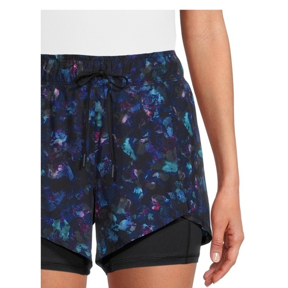 Avia Women's Running Shorts with Biker Liner - Picture 4 of 9